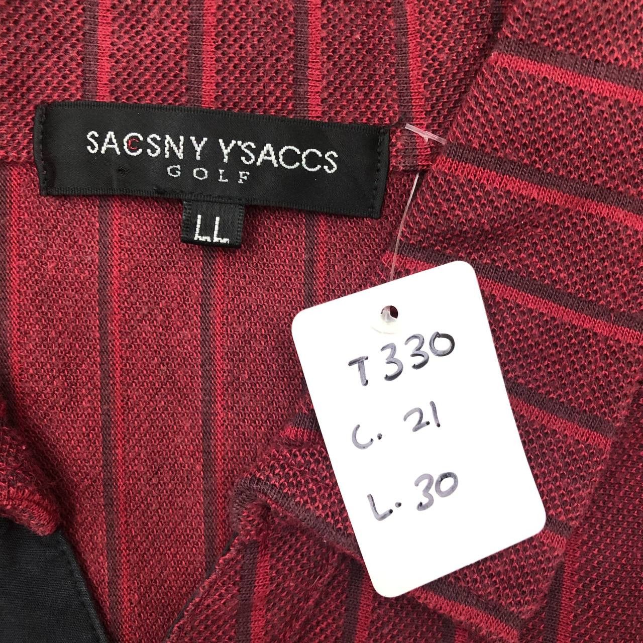 Yohji Yamamoto T330 ISSEY BY SACSNY Y'SACCS GOLF POLO SHIRTS Size US XL / EU 56 / 4 - 7 Thumbnail