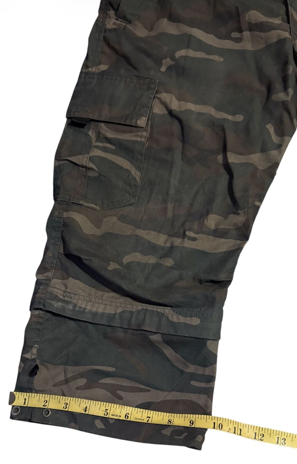 Japanese Brand PARALYSER Cargo Pants Camouflage ARMY Vintage Size US 33 - 8 Thumbnail