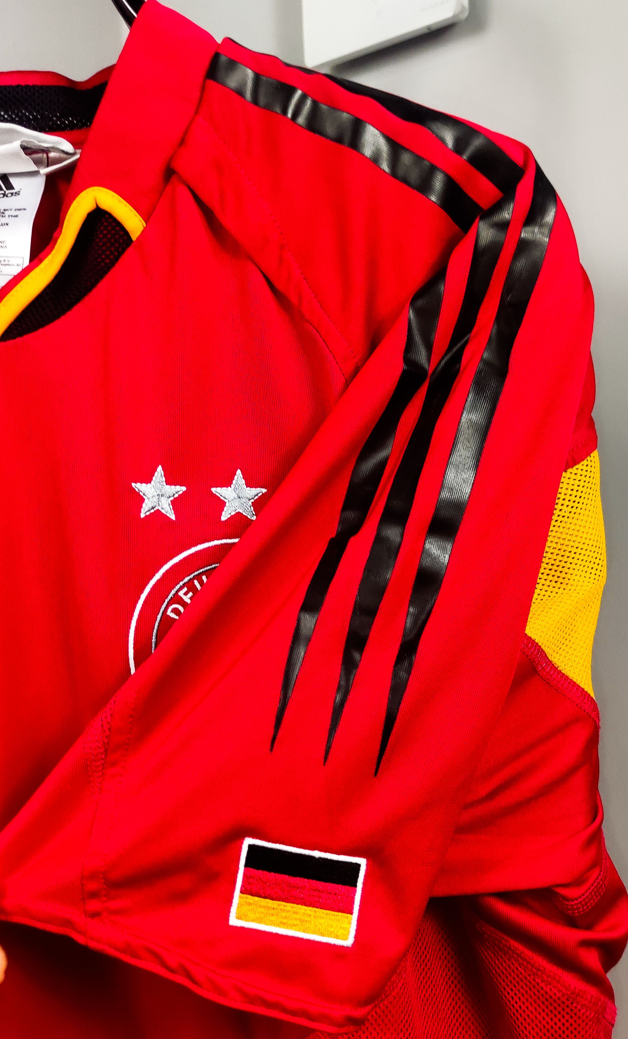 Adidas Germany NT 2004 2005 Adidas Third 3rd DFB National Team S Size US S / EU 44-46 / 1 - 9 Thumbnail