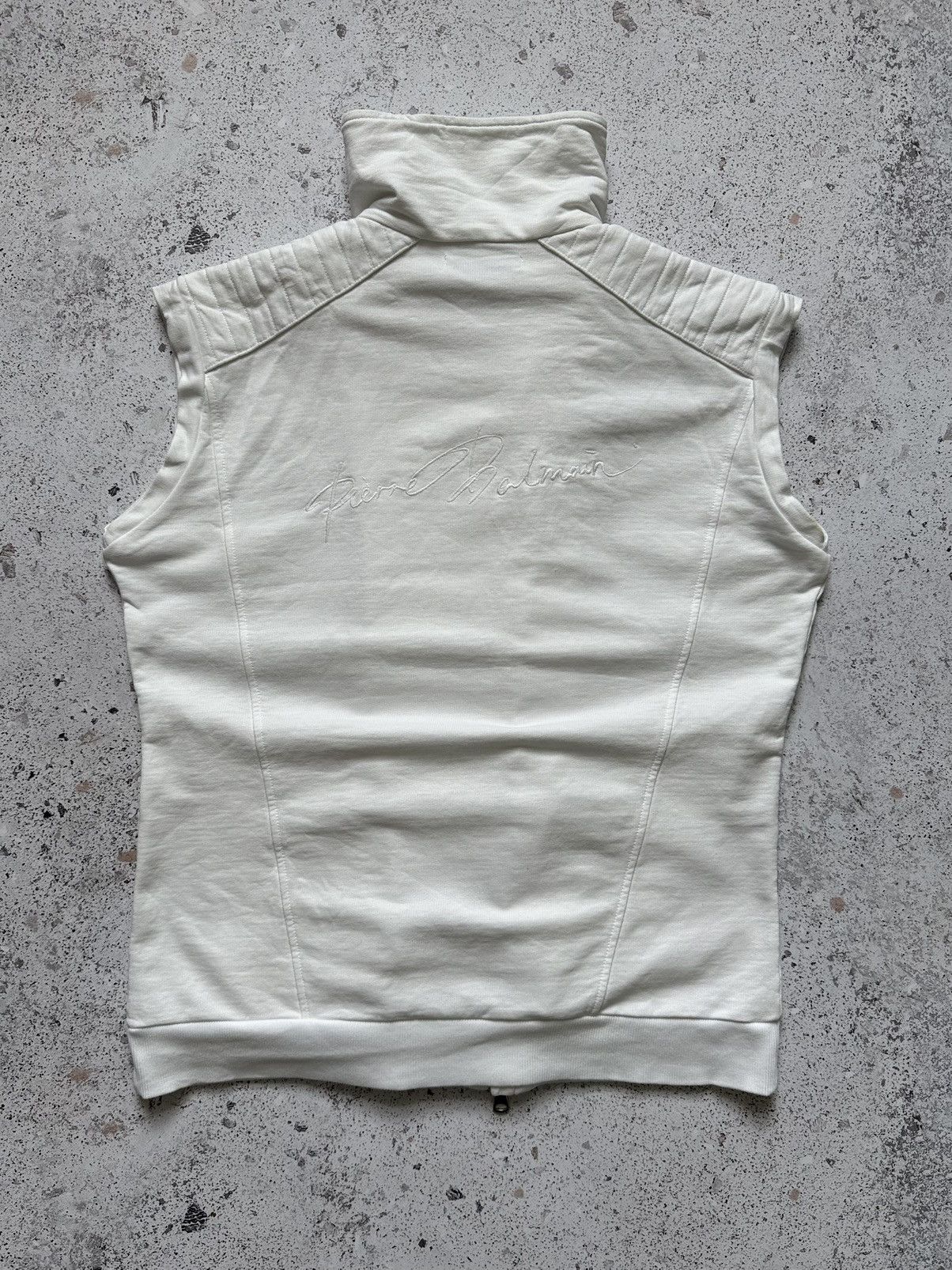 Pierre Balmain Pierre balmain double zip cotton vest size 54 Size US L / EU 52-54 / 3 - 7 Thumbnail