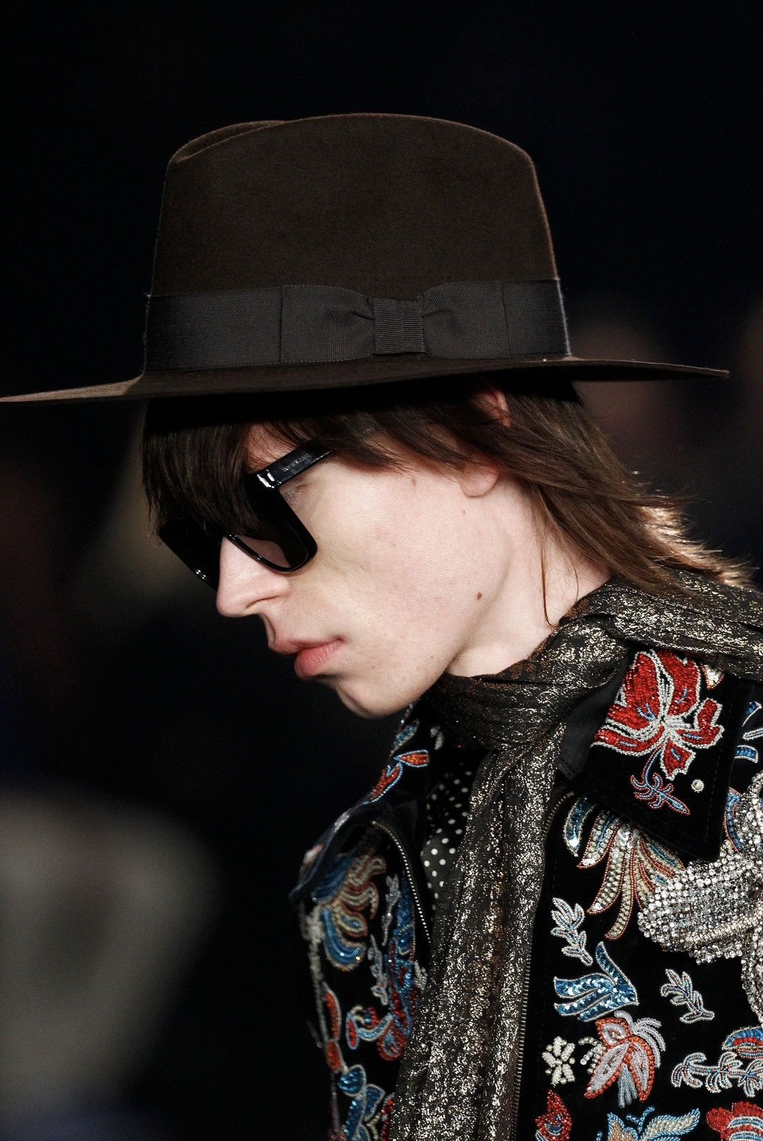 Saint Laurent Paris *RARE* Saint Laurent Paris AW16 Stiched Floral Jacket Size US S / EU 44-46 / 1 - 8 Thumbnail