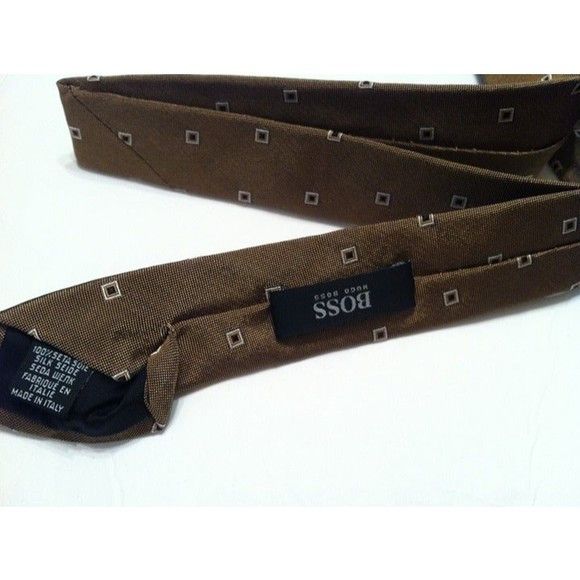 Hugo Boss HUGO BOSS NEW TIE 3 1/2" MADE IN ITALY Size ONE SIZE - 5 Thumbnail