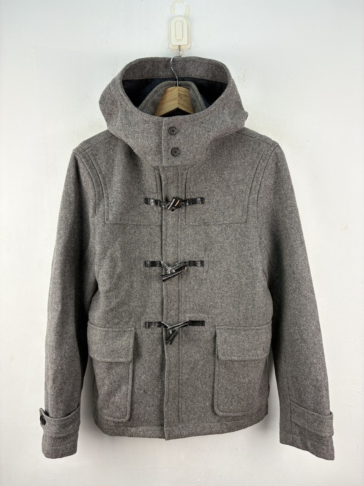 Vintage Michel Klein Homme Wool Duffle Coat size M