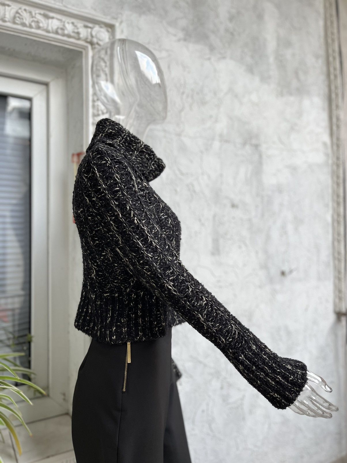 Sportmax Sportmax by Max Mara wool mohair turtleneck sweater Size L / US 10 / IT 46 - 3 Thumbnail