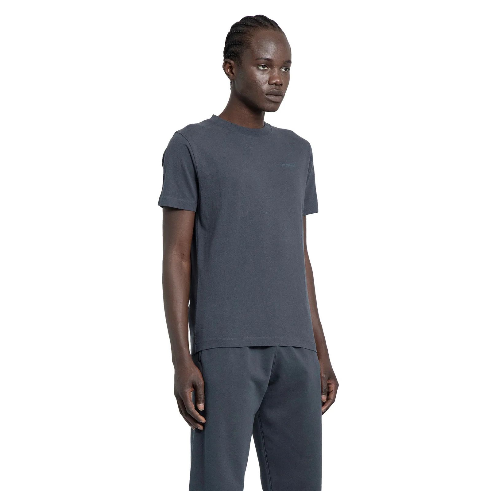 Off-White o1gr1nt0125 Diag Tab Slim S/S T-Shirt in Dark Grey Size US XS / EU 42 / 0 - 4 Thumbnail