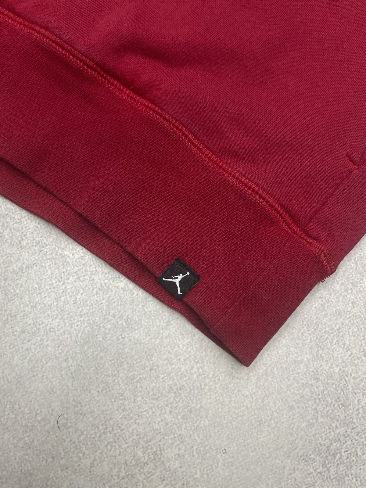 Jordan Brand Mens Air Jordan Hoodie Red Big Logo Print Legend Nike Size US M / EU 48-50 / 2 - 7 Thumbnail