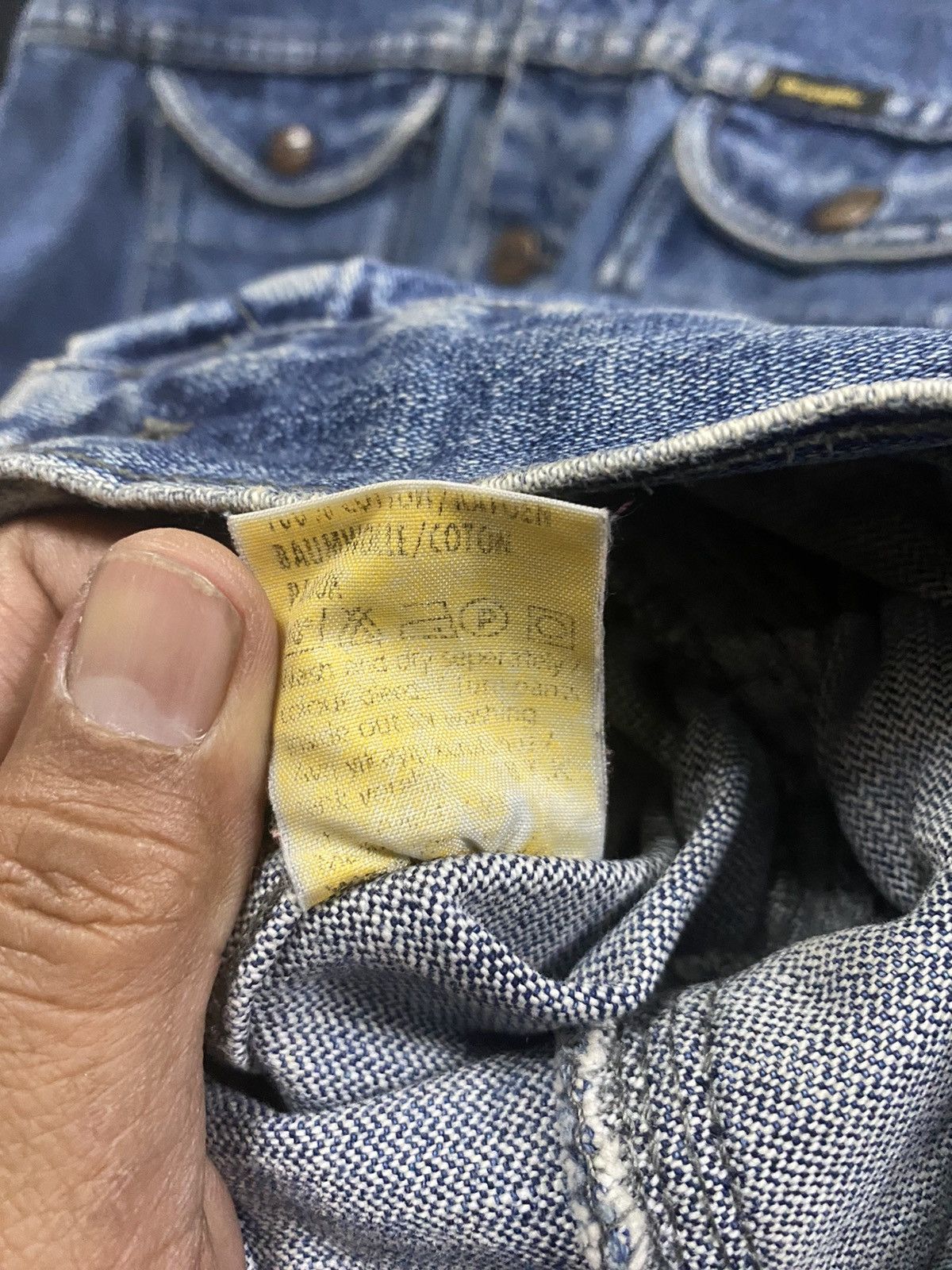 Wrangler Vintage wrangler denim jacket Size US M / EU 48-50 / 2 - 11 Thumbnail