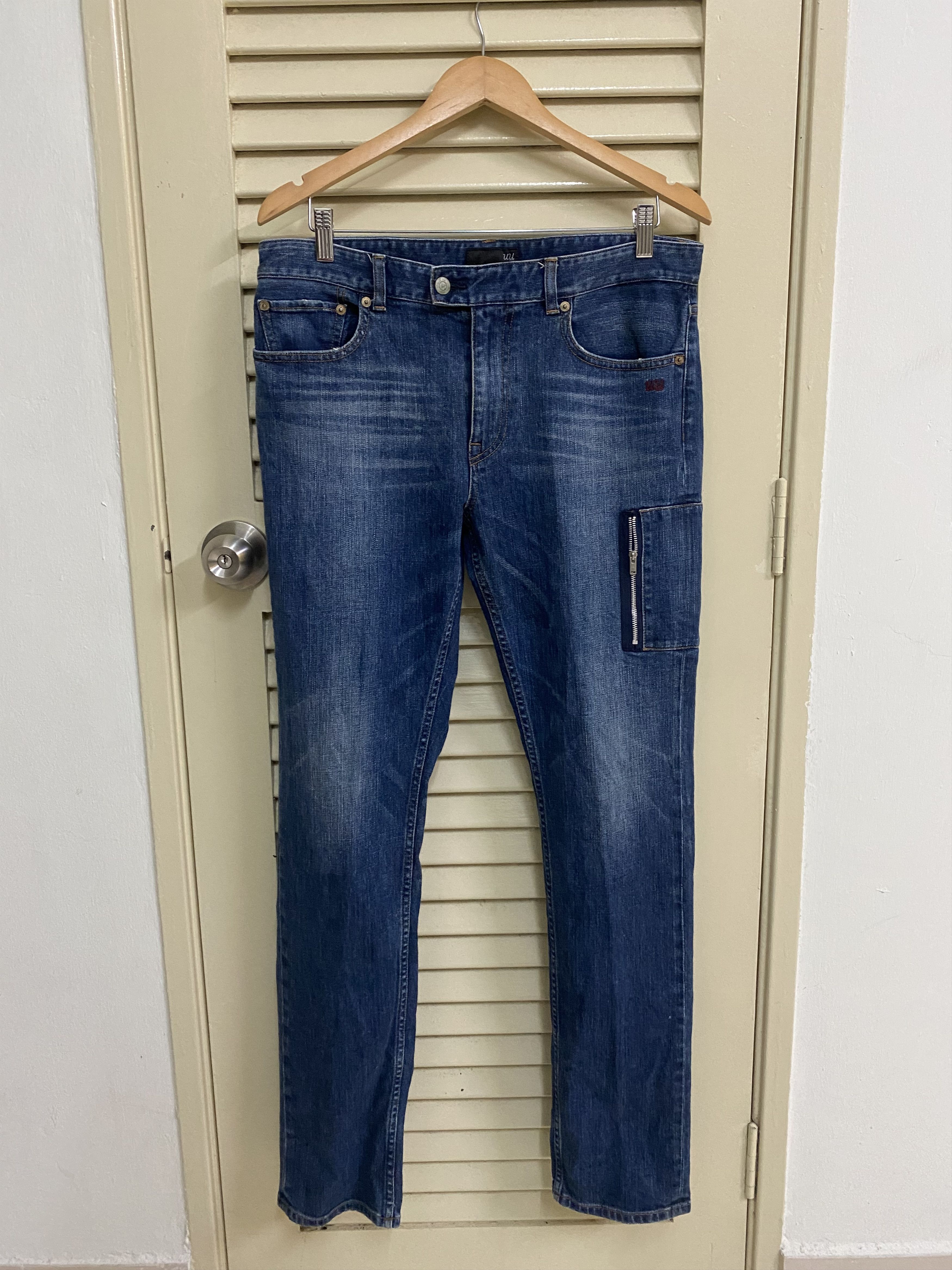Undercover Distinctive Zippered Undercover UU Uniqlo Denim Jeans Size US 34 / EU 50 - 1 Thumbnail