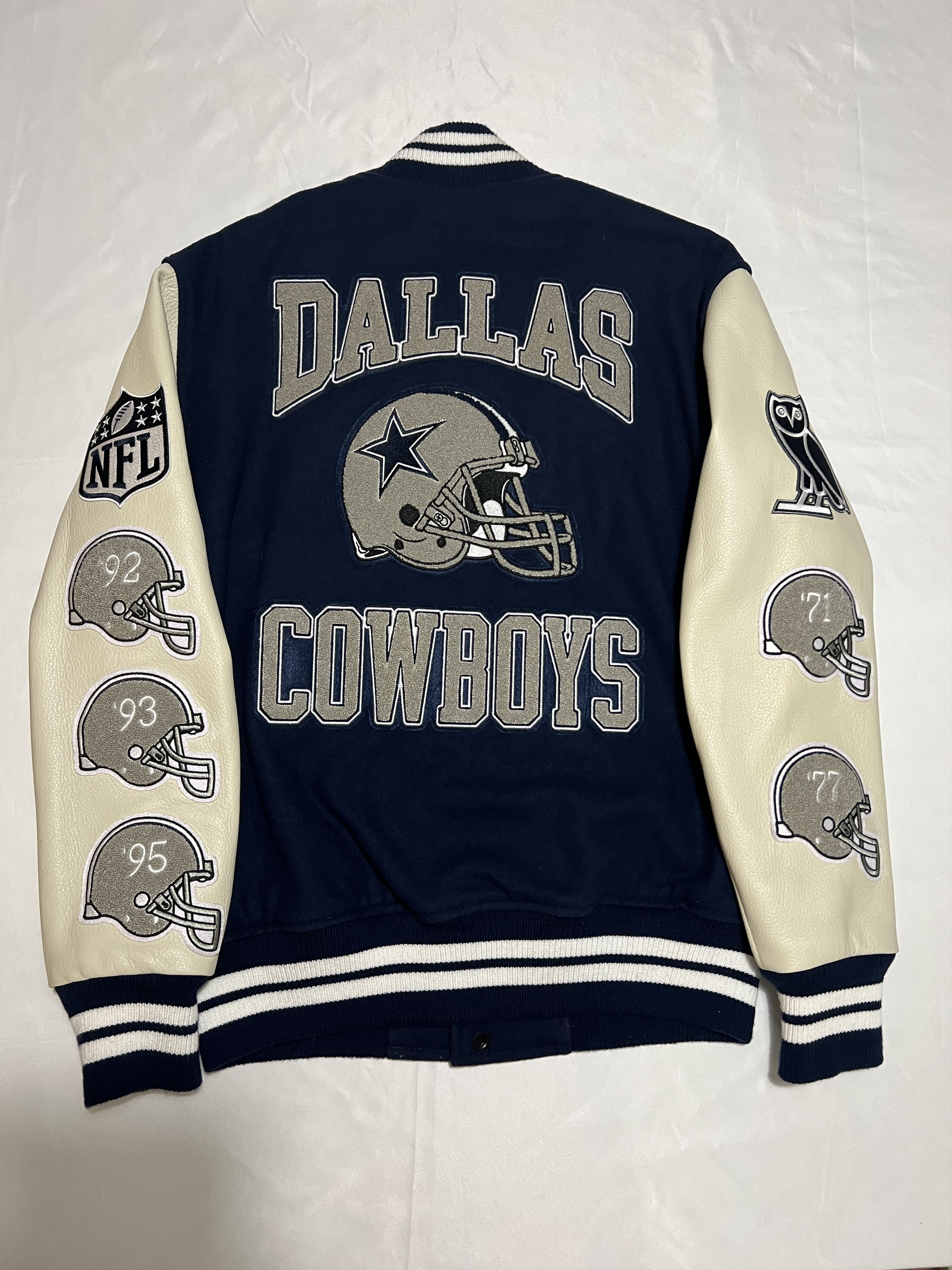 Drake OVO x NFL DALLAS COWBOYS VARSITY JACKET Size US L / EU 52-54 / 3 - 2 Thumbnail