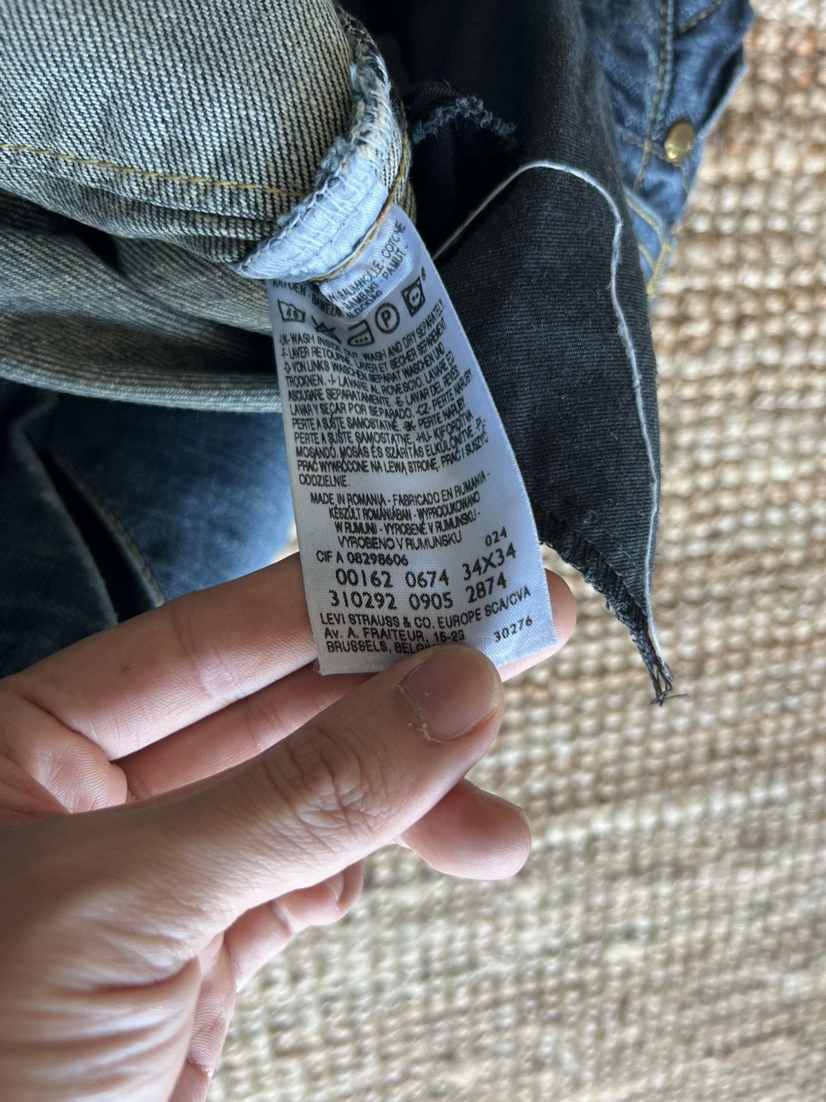 Levi's Rare design Vintage Levis Engineered Jeans W34 Actual 36x30 Size US 34 / EU 50 - 11 Thumbnail