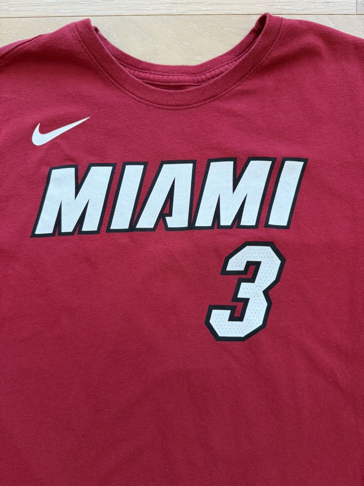Nike Nike Miami Heat Dwayne Wade NBA Shirt Size US L / EU 52-54 / 3 - 3 Thumbnail