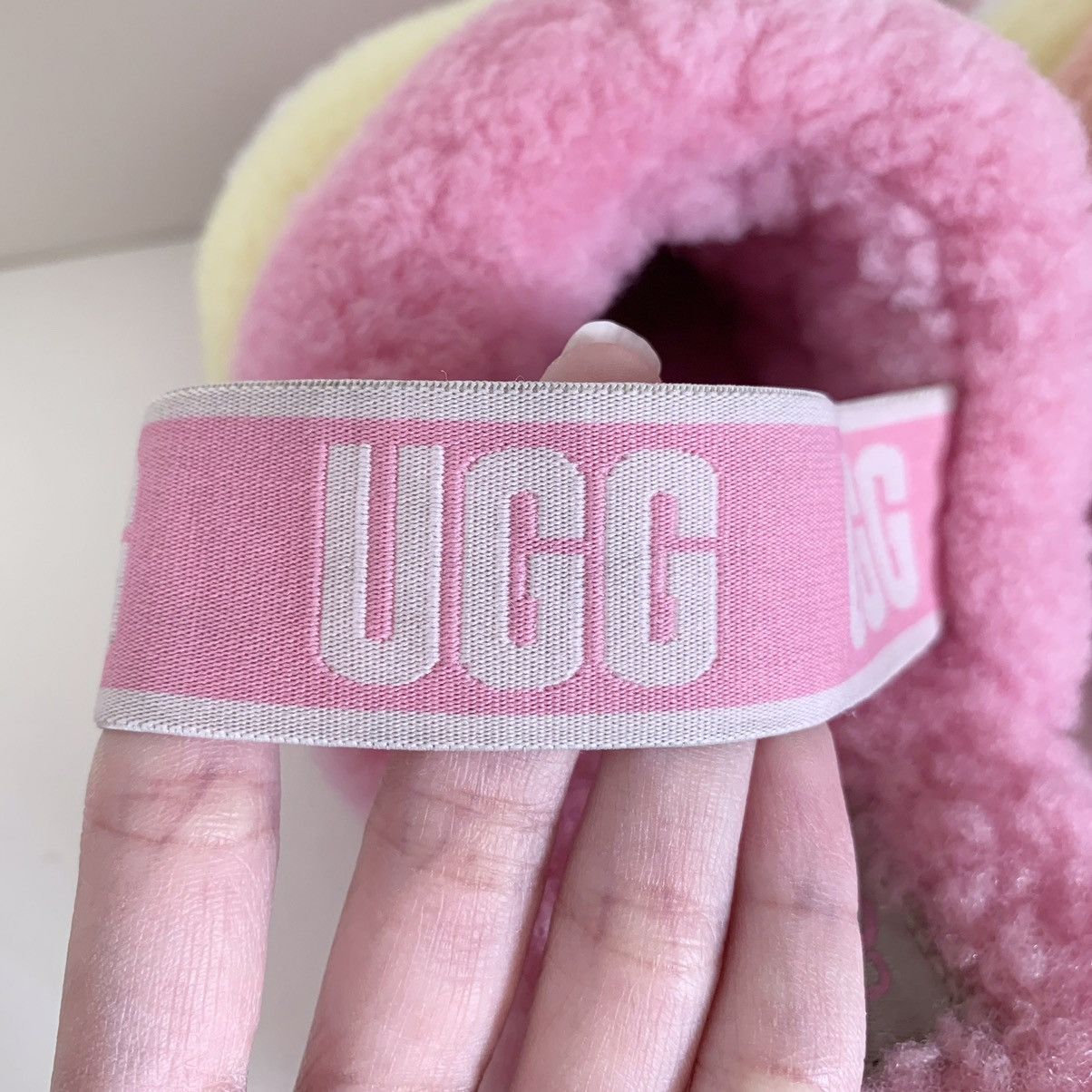 Ugg Ugh shearling pastel pink popsicle slides Size US 7 / IT 37 - 9 Thumbnail