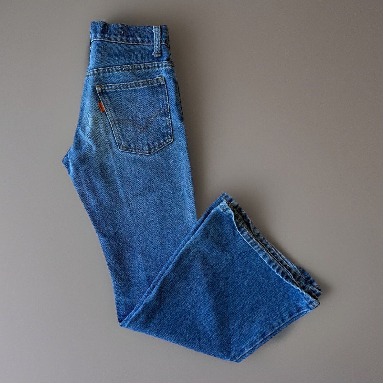Levi's × Vintage Vintage Levis 784 Bell Bottom Jeans 27 Blue For Women 80s Size 27" / US 4 / IT 40 - 1 Thumbnail