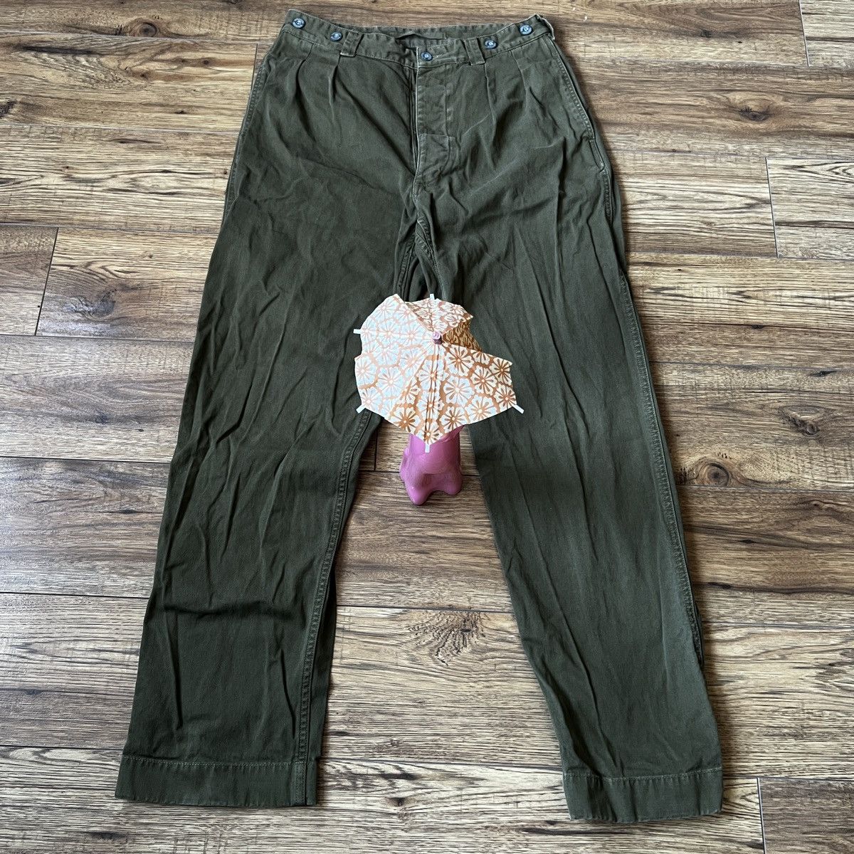 Nigel Cabourn Lybro by Nigel Cabourn military style pants | Grailed