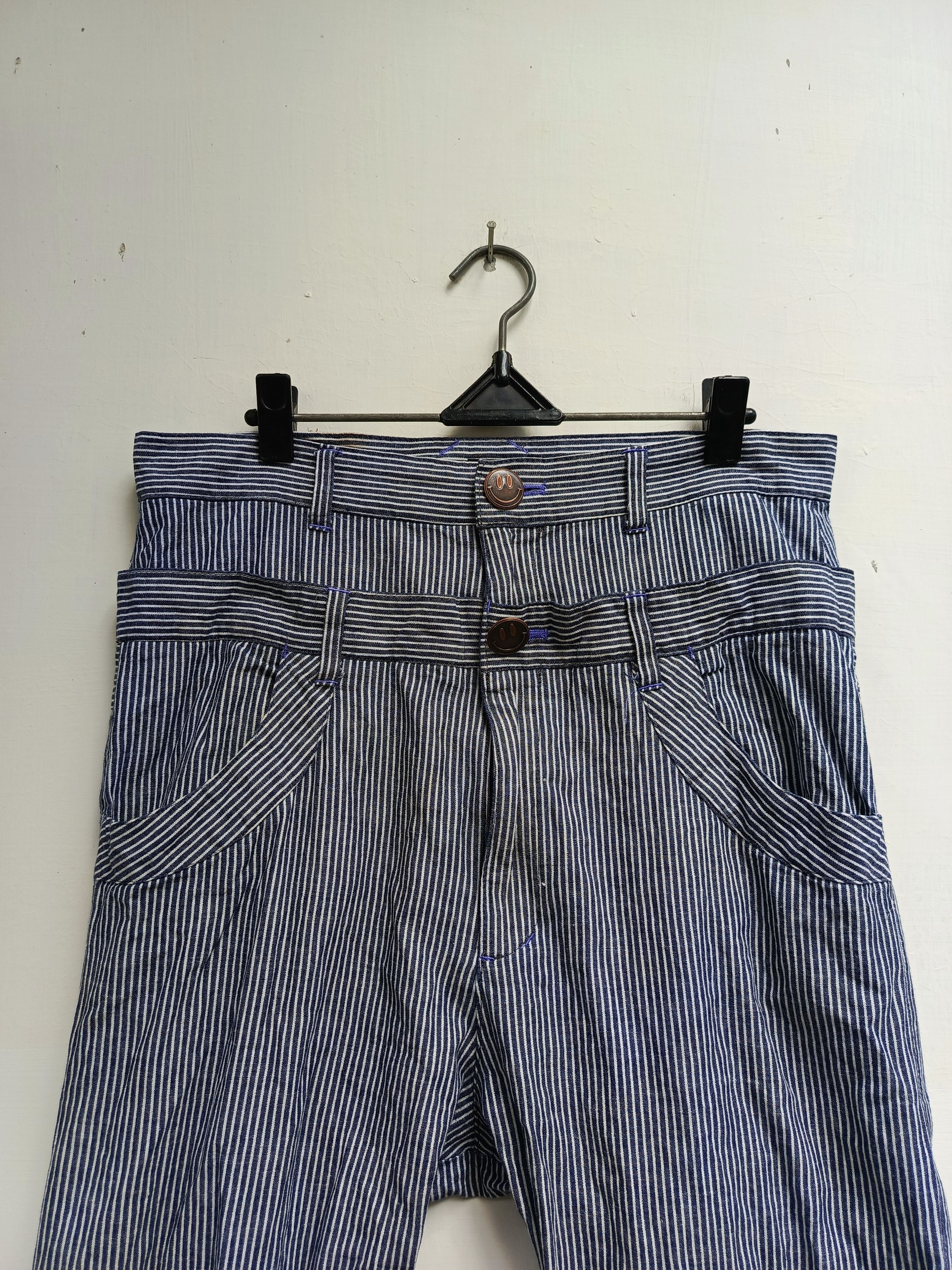Japanese Brand Candy stripper stripe pants japanese brand Size US 30 / EU 46 - 2 Thumbnail