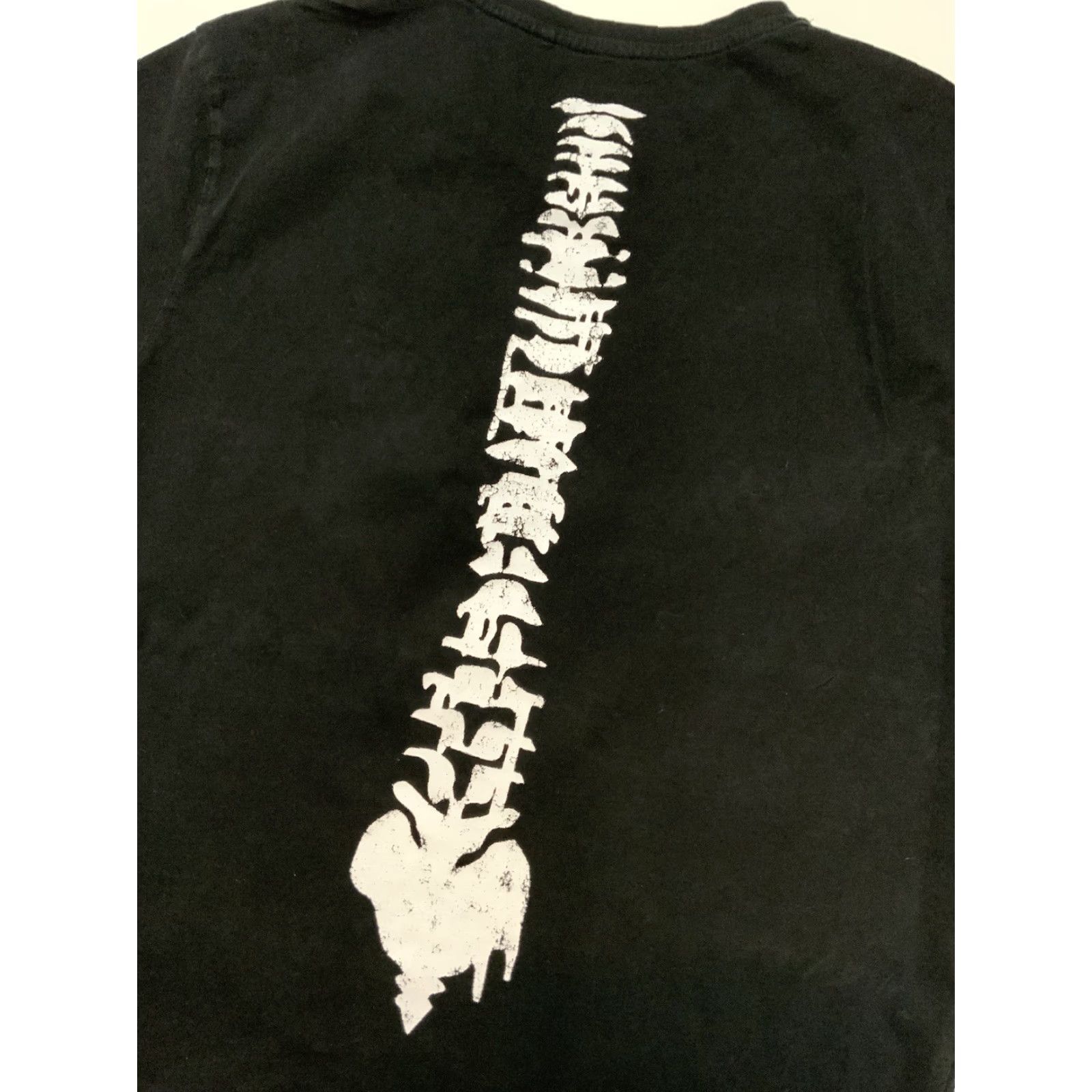 Vintage VINTAGE Triple Five Soul New York Spine Bones Skeleton Graphic Black T-Shirt XXL Men Size US XXL / EU 58 / 5 - 8 Thumbnail