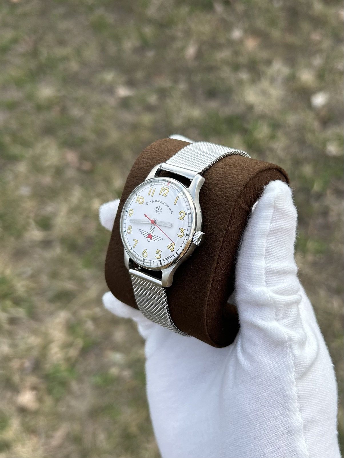 Vintage Vintage Watch Pobeda USSR Soviet Mechanical Retro 1970s Size ONE SIZE - 5 Thumbnail