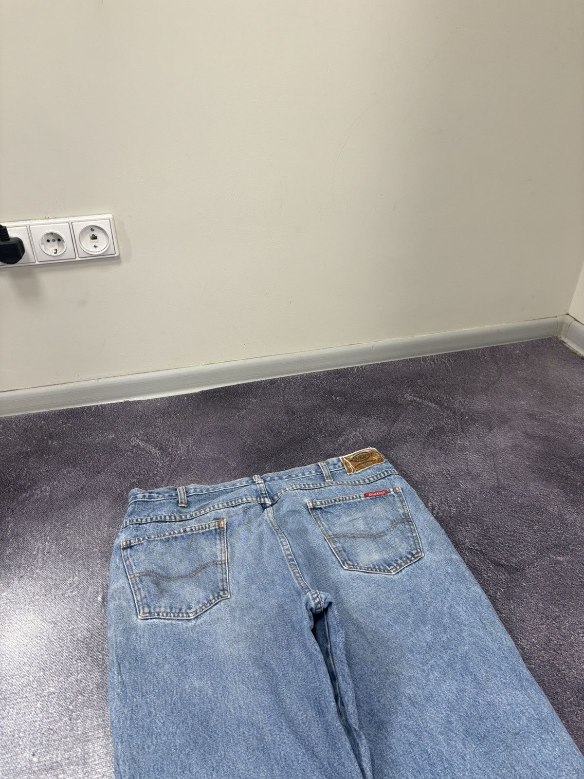 Dickies Vintage Dickies Y2K Faded Blue Denim Work Hype Baggy Jeans Size US 38 / EU 54 - 5 Thumbnail
