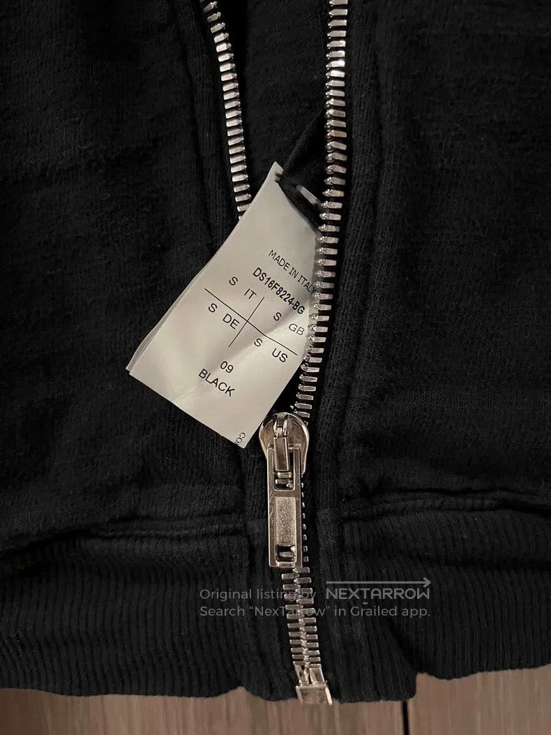Rick Owens Rick Owens Hooded zip-up sweatshirt Size S / US 4 / IT 40 - 4 Thumbnail