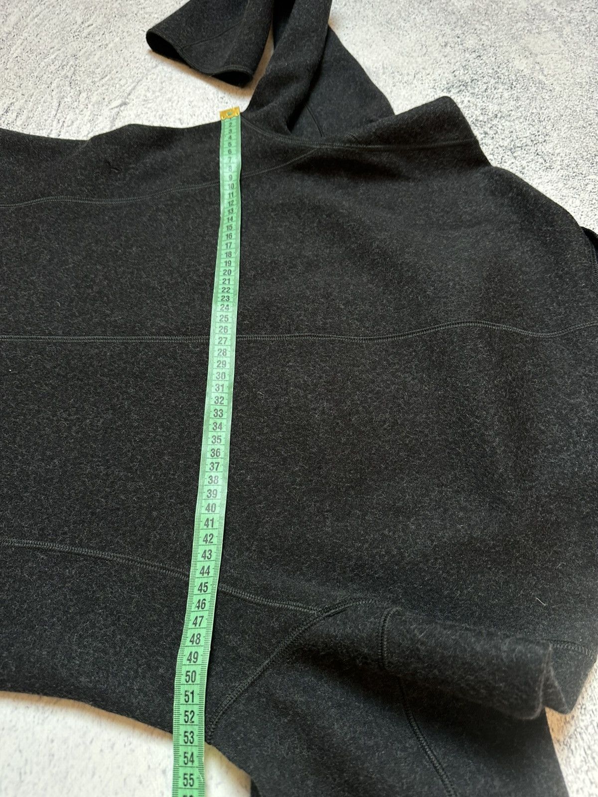Comme des Garcons Giorgio Armani Unstructured Wool Jacket Asymmetric Military Size 42R - 23 Thumbnail