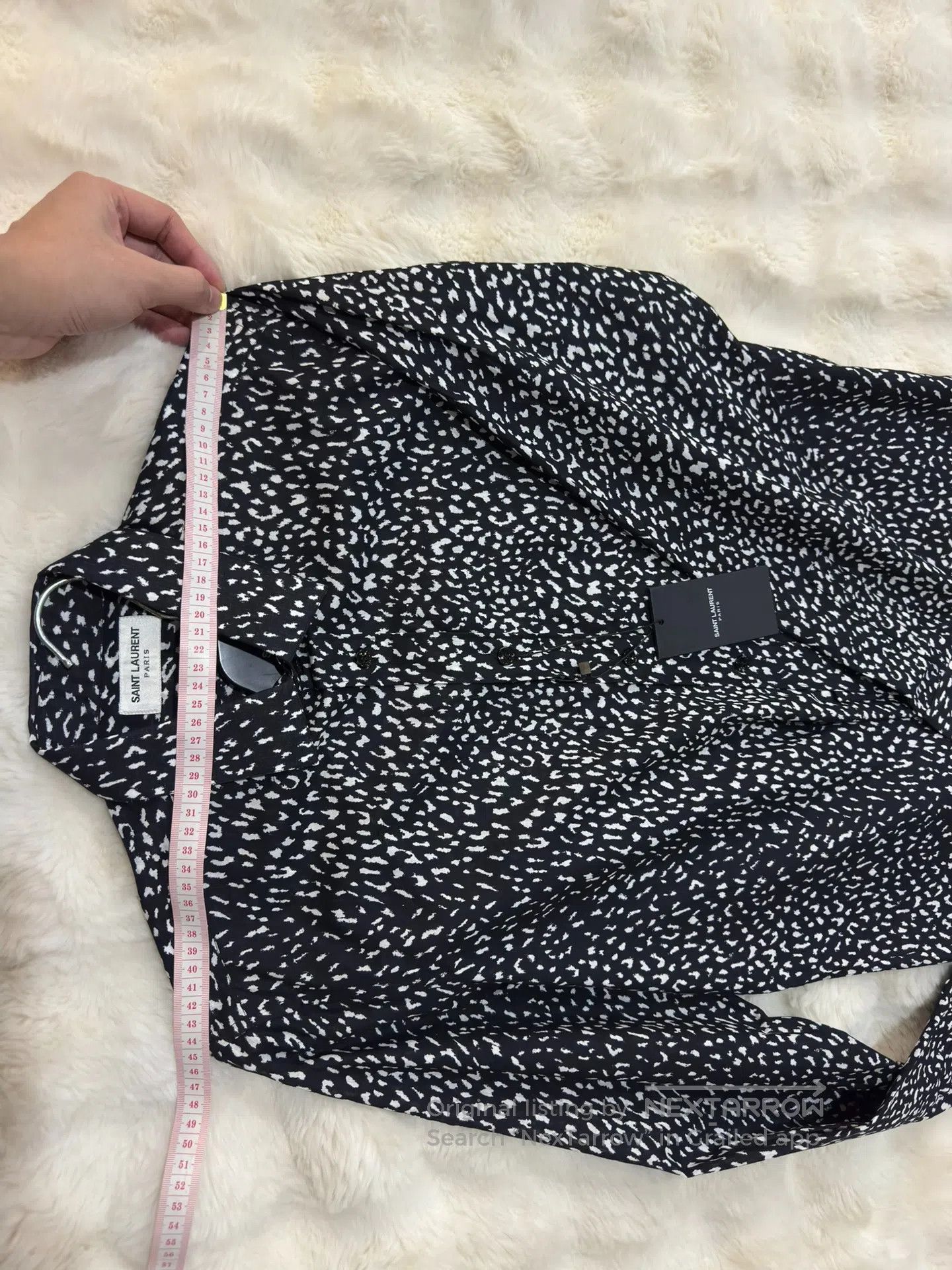 Other Saint Laurent Paris size 39 Original Year Black Leopard Pr Size US S / EU 44-46 / 1 - 7 Thumbnail