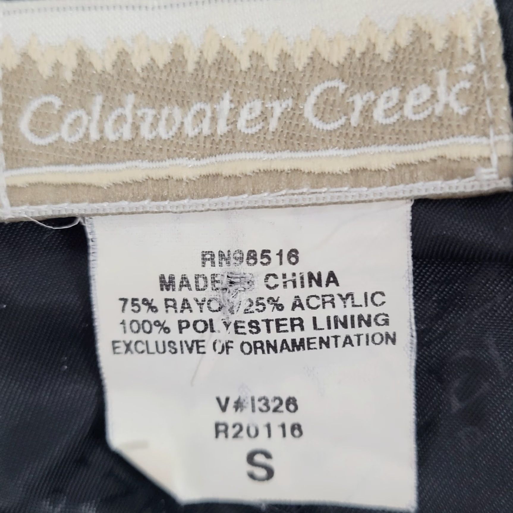 Coldwater Creek Coldwater Creek Purple Velvet Floral Embroidered Full Zip Jacket Small S Size S / US 4 / IT 40 - 3 Thumbnail