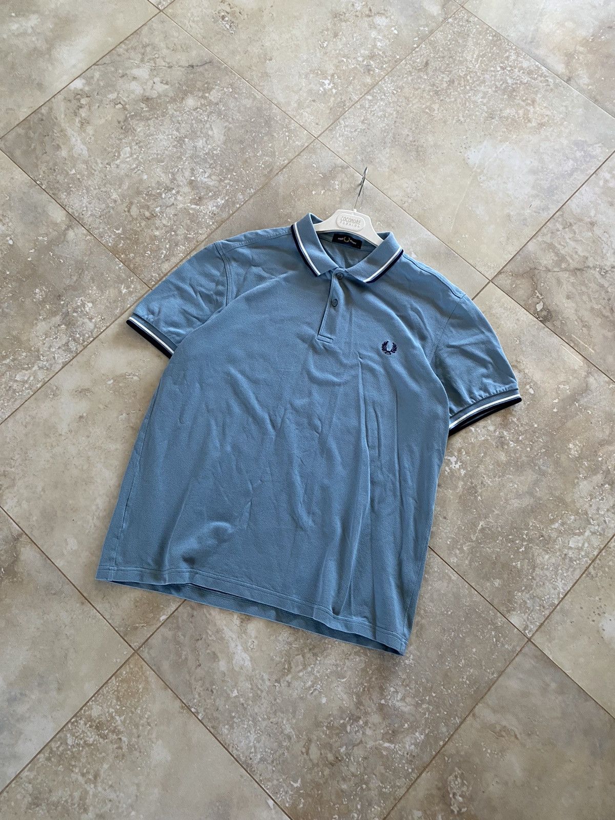 Fred Perry Vintage Fred Perry Polo Basic Streetwear Y2K Casual Size US L / EU 52-54 / 3 - 1 Thumbnail