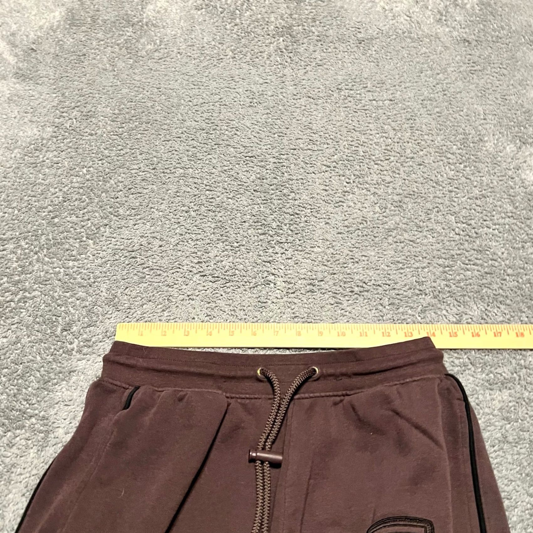 Vintage Alphalete Jogger Pants Mens M Regular Maroon Sweatpants Lounge Pants Jogger Men Red 2010s 90s? Size US 31 - 5 Thumbnail
