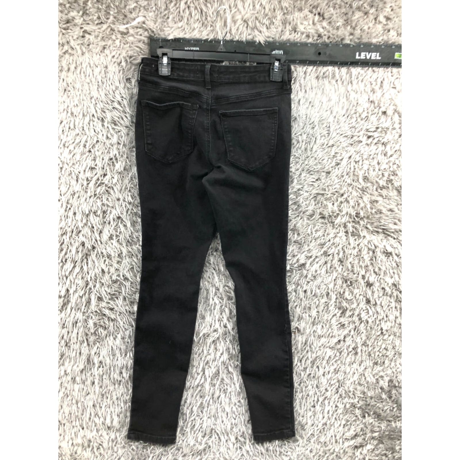 Jessica Simpson Jessica Simpson Jeans Women's High Rise Skinny Dark Wash Black Size 4 Size 27" / US 4 / IT 40 - 5 Thumbnail