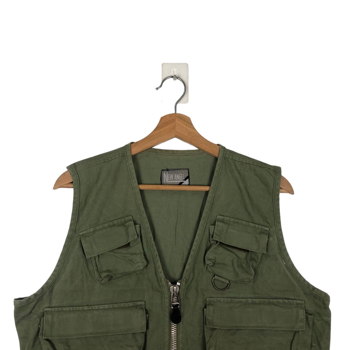 Japanese Brand 🔥90’s VINTAGE UTILITY VEST MULTI POCKET NEW ANGEL JAPAN Size US M / EU 48-50 / 2 - 2 Thumbnail