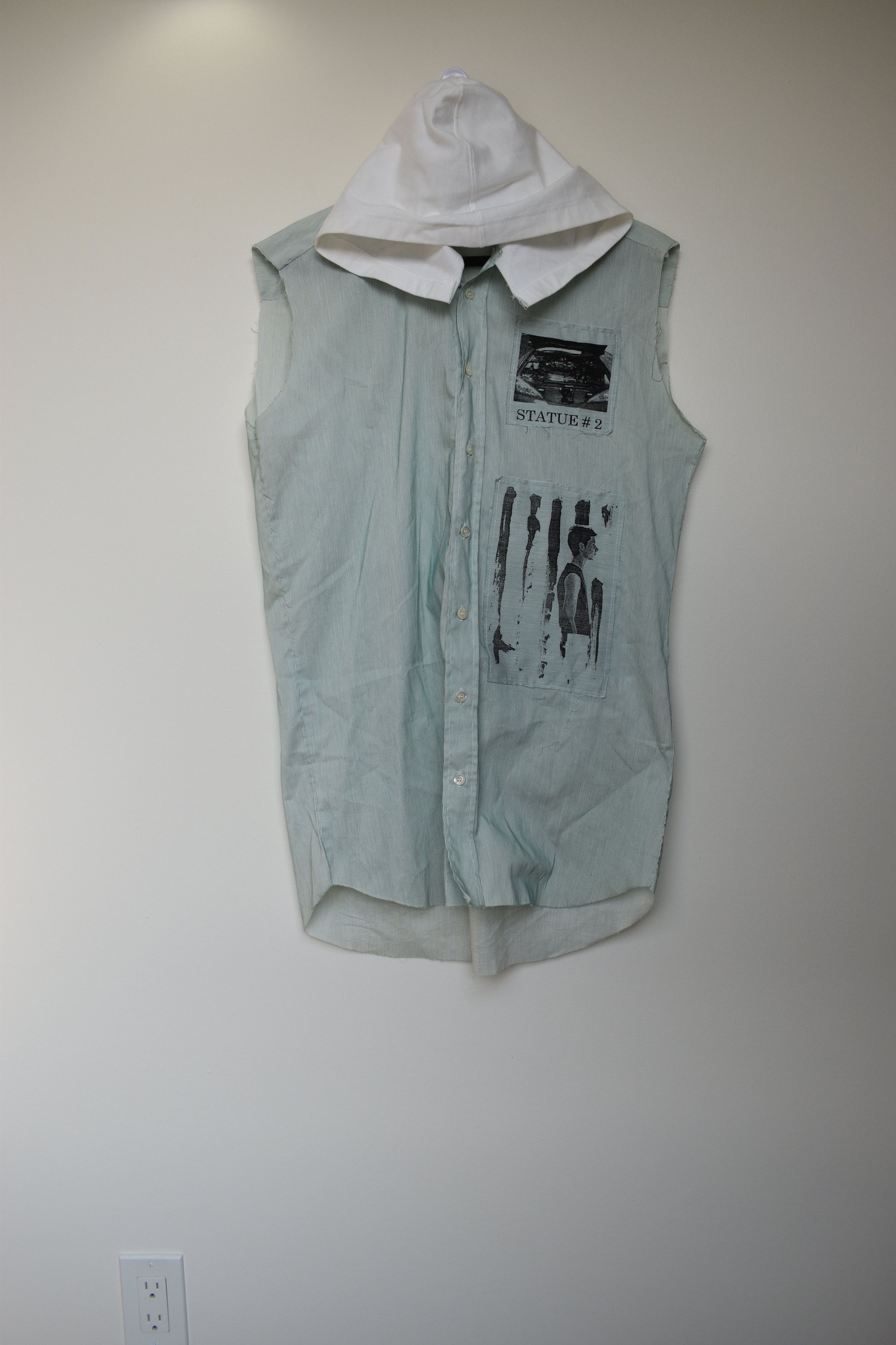 Raf Simons Raf Simons ss06 Hooded Patch Button-up Raf by Raf Shirt Size US S / EU 44-46 / 1 - 1 Thumbnail