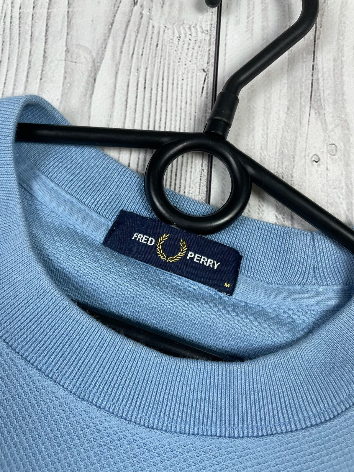 Fred Perry Vintage Fred Perry shirt logo casual size M blue Size US M / EU 48-50 / 2 - 3 Thumbnail