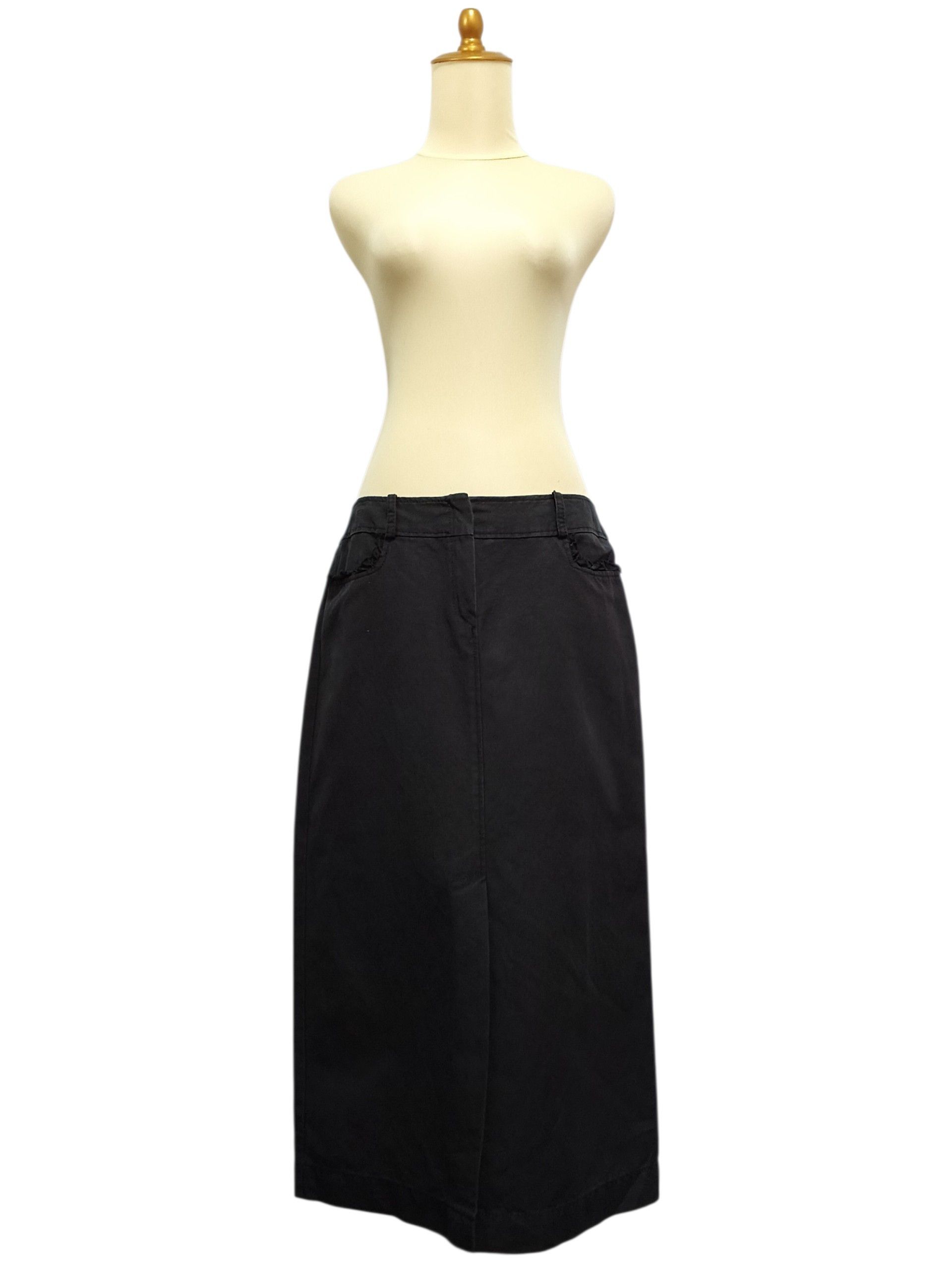 MAX&Co. Max&co Black midi skirt Size 32" / US 10 / IT 46 - 1 Thumbnail