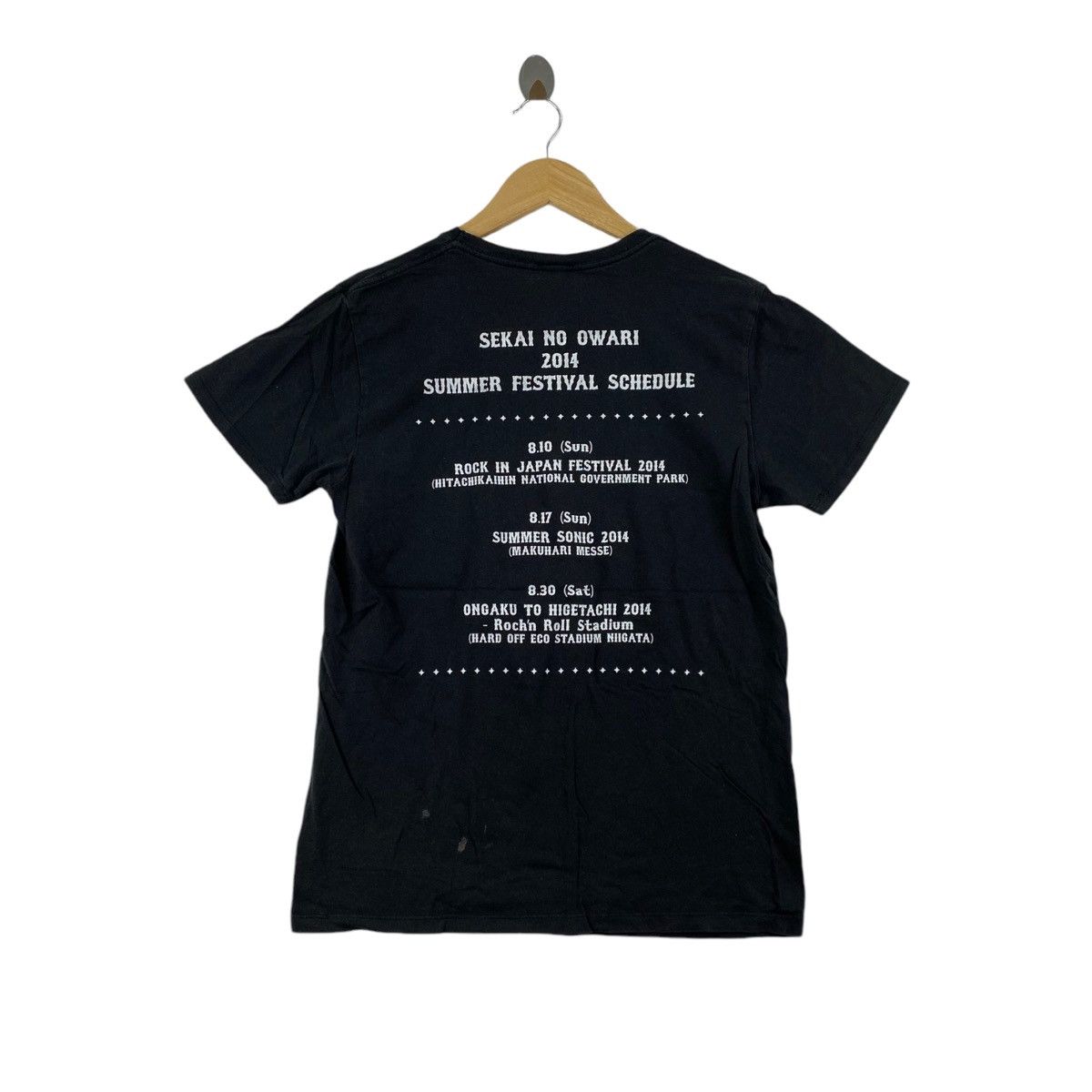 Other SEKAI NO OWARI 2014 Summer Festival Schedule Japan Black Size US M / EU 48-50 / 2 - 3 Thumbnail