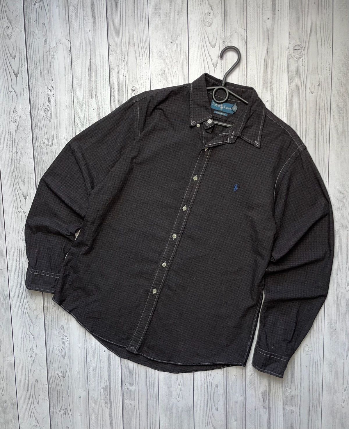 Polo Ralph Lauren × Vintage Vintage polo Ralph Lauren plaid shirt size L Size US L / EU 52-54 / 3 - 1 Thumbnail