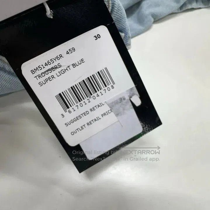 Givenchy Givenchy SS23 Light Washed Wide-Leg Jeans. Size US 30 / EU 46 - 2 Thumbnail