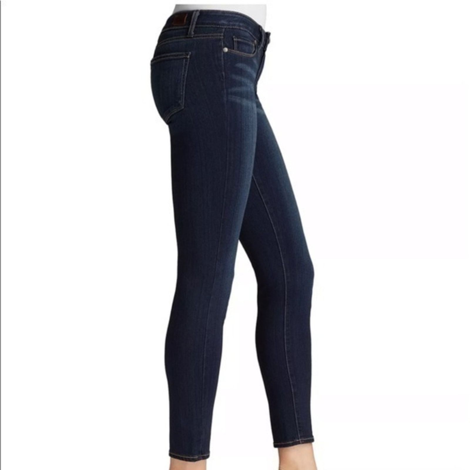 Paige Paige Jeans in Dark Blue | Size 24 Size 24" / US 00 / IT 34 - 6 Thumbnail