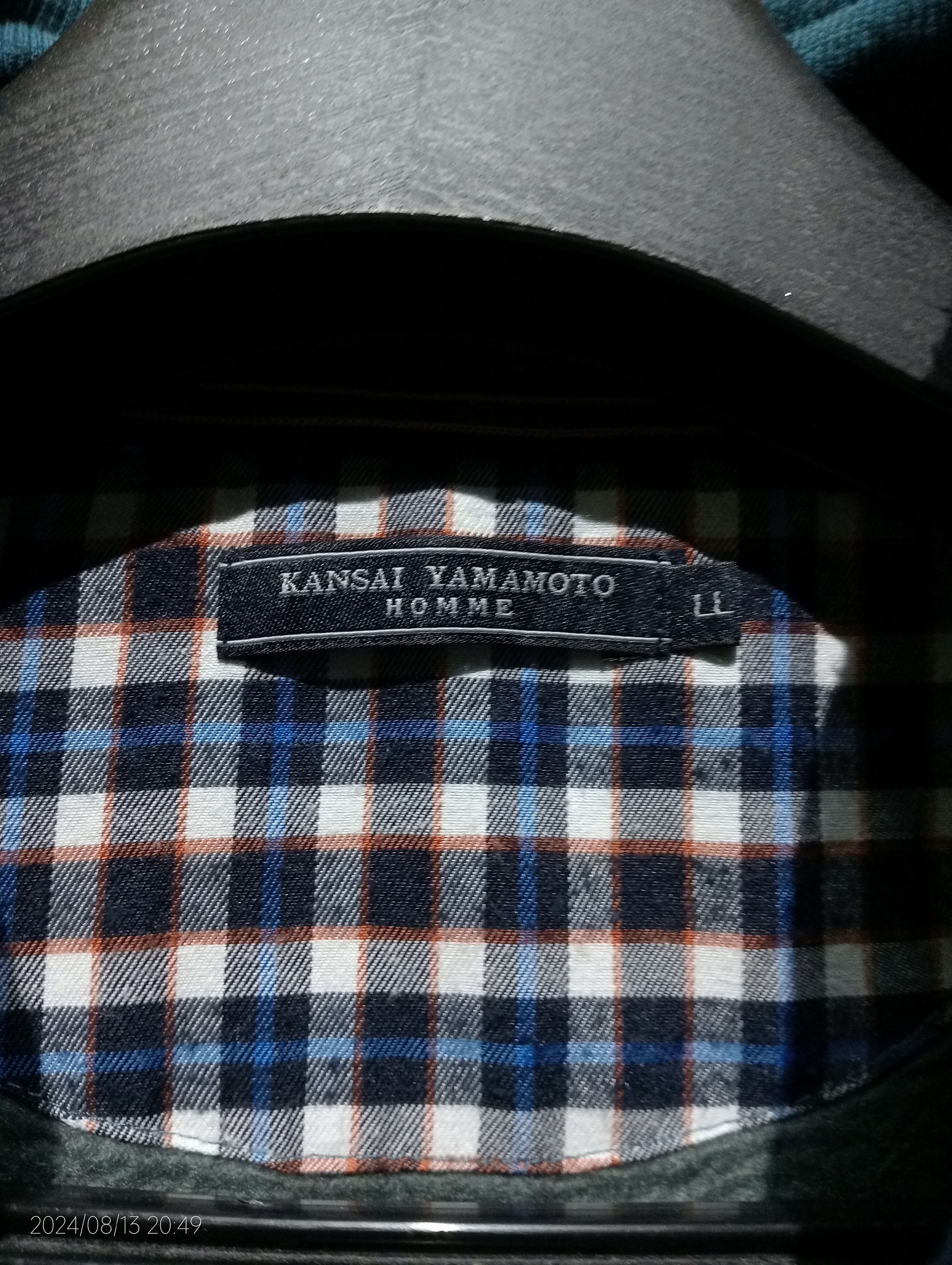 Kansai Yamamoto Kansai Yamamoto Homme Half Zipper Sweatshirt Very Rare Size US L / EU 52-54 / 3 - 2 Thumbnail