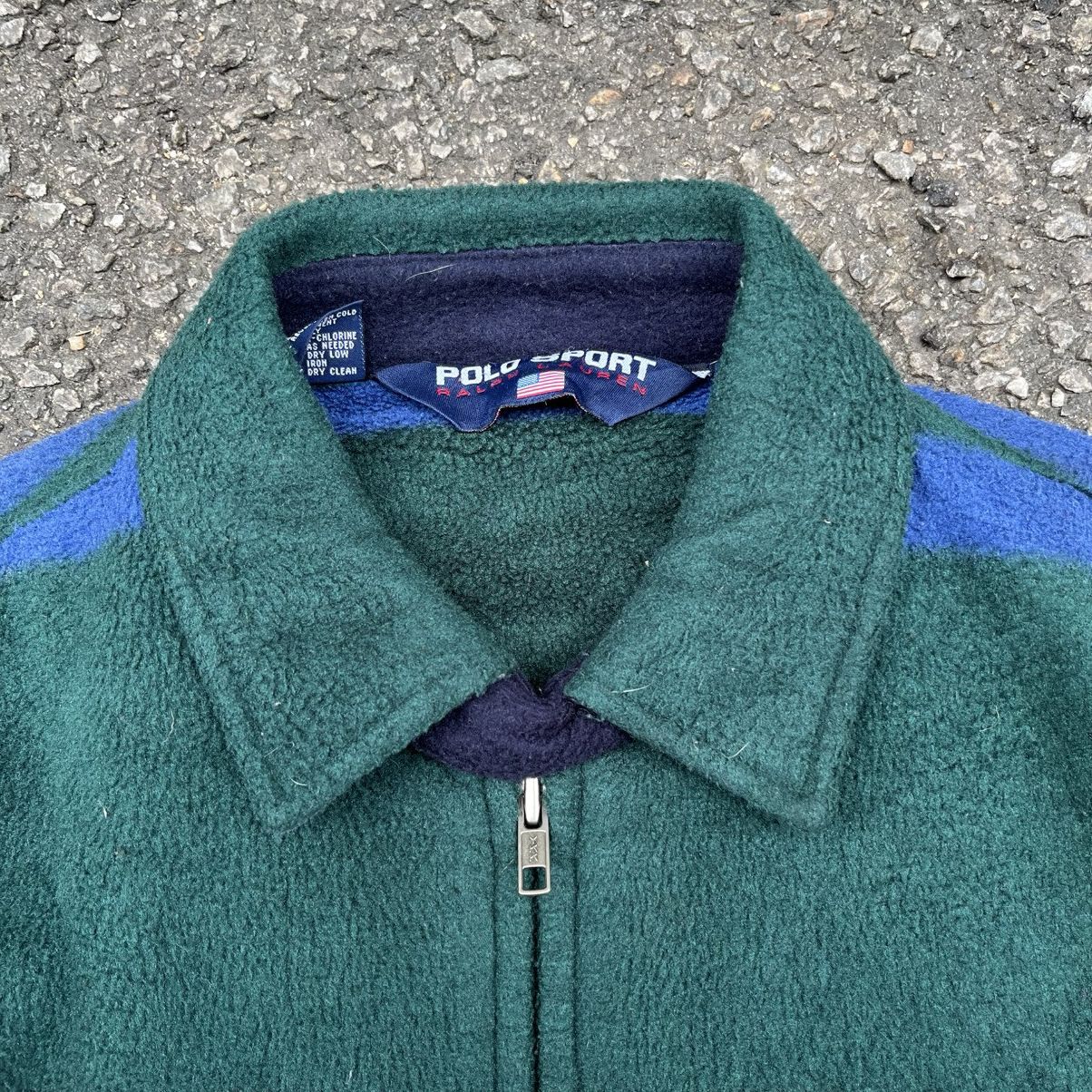 Polo Ralph Lauren Vintage 90s Polo Sport Small Pony Polartec Fleece Jacket USA Size US M / EU 48-50 / 2 - 7 Thumbnail