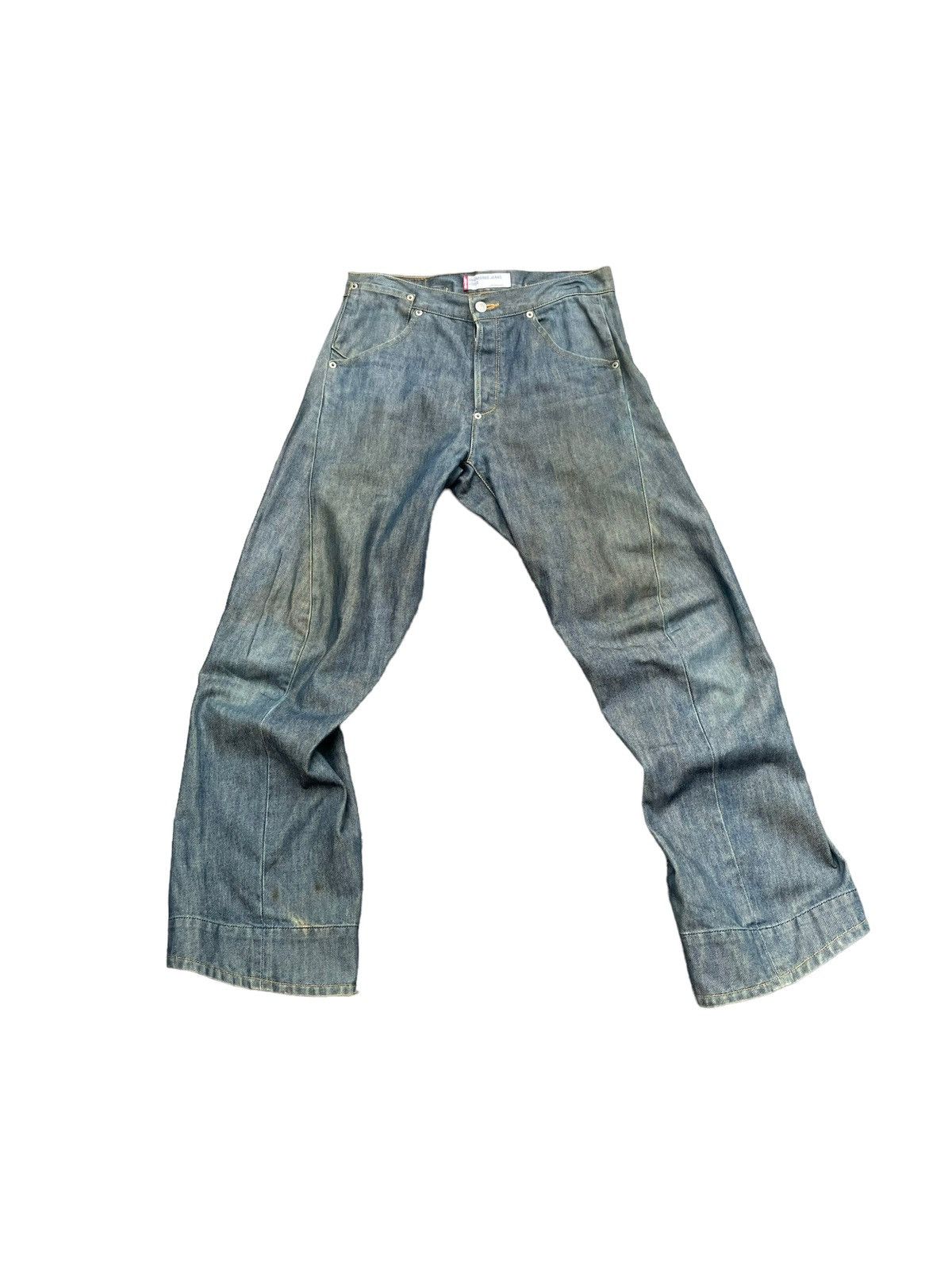 image of Engineered Garments x Levis Vintage Levis Engineered Loose Denim in Blue, Men's (Size 31)