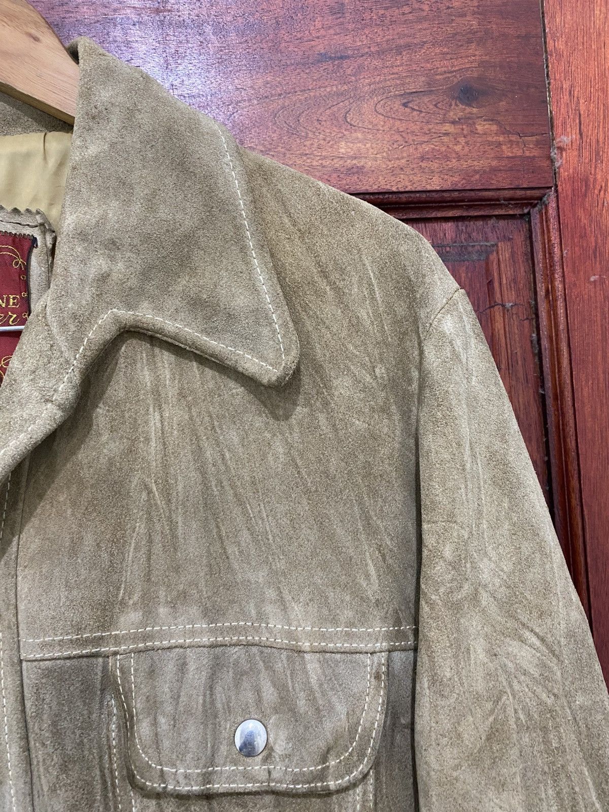 Cowboy Equipment Vintage Genuine Leather Suede Jacket Size US M / EU 48-50 / 2 - 4 Thumbnail