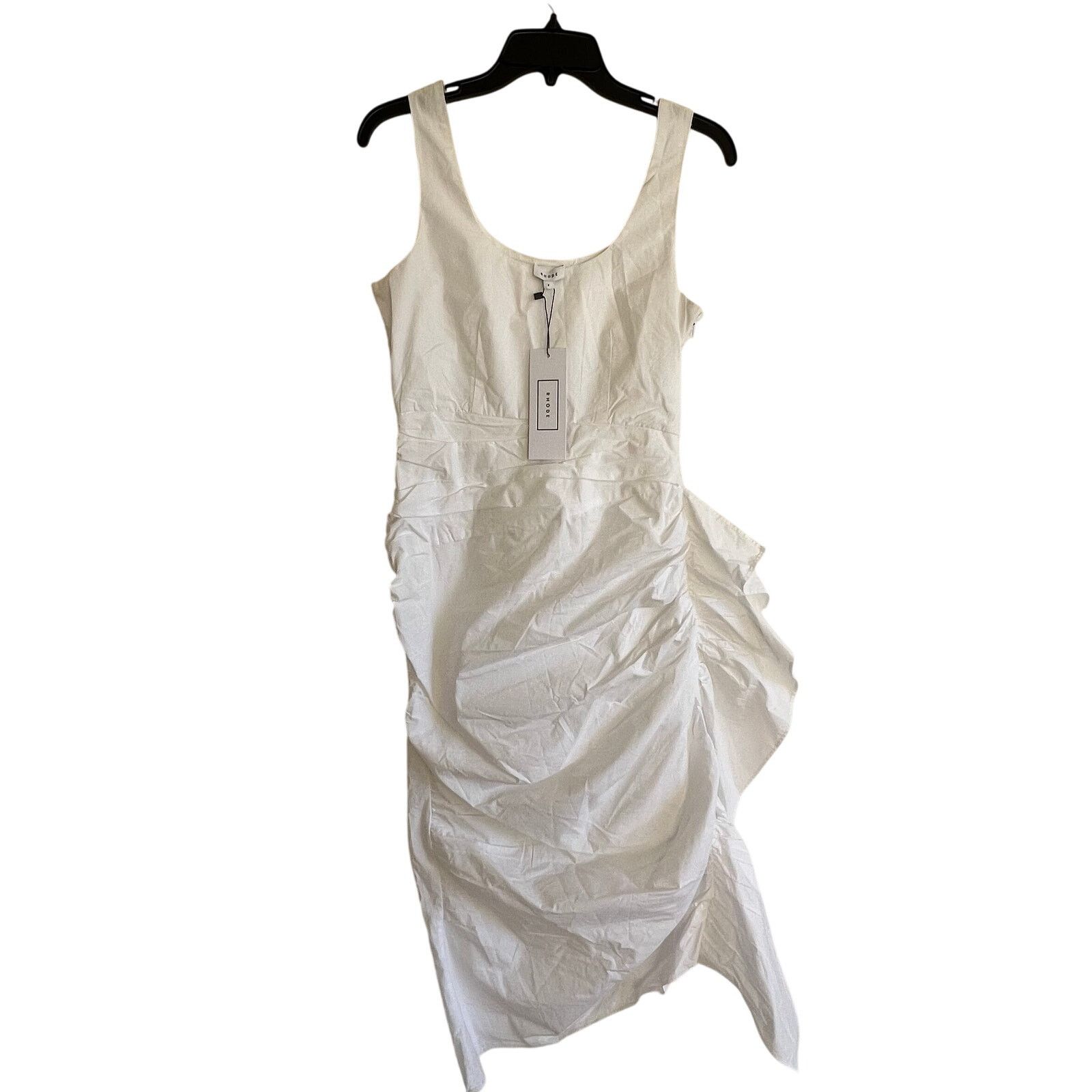 RHODE RHODE ELSIE DRESS WHITE size 2 100% cotton Size XS / US 0-2 / IT 36-38 - 3 Thumbnail