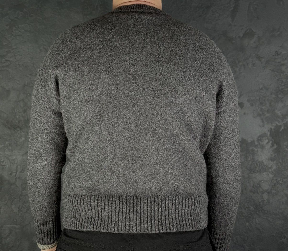 AMI AMI PARIS ADC Logo-Intarsia Virgin Wool Sweater Size US S / EU 44-46 / 1 - 3 Thumbnail
