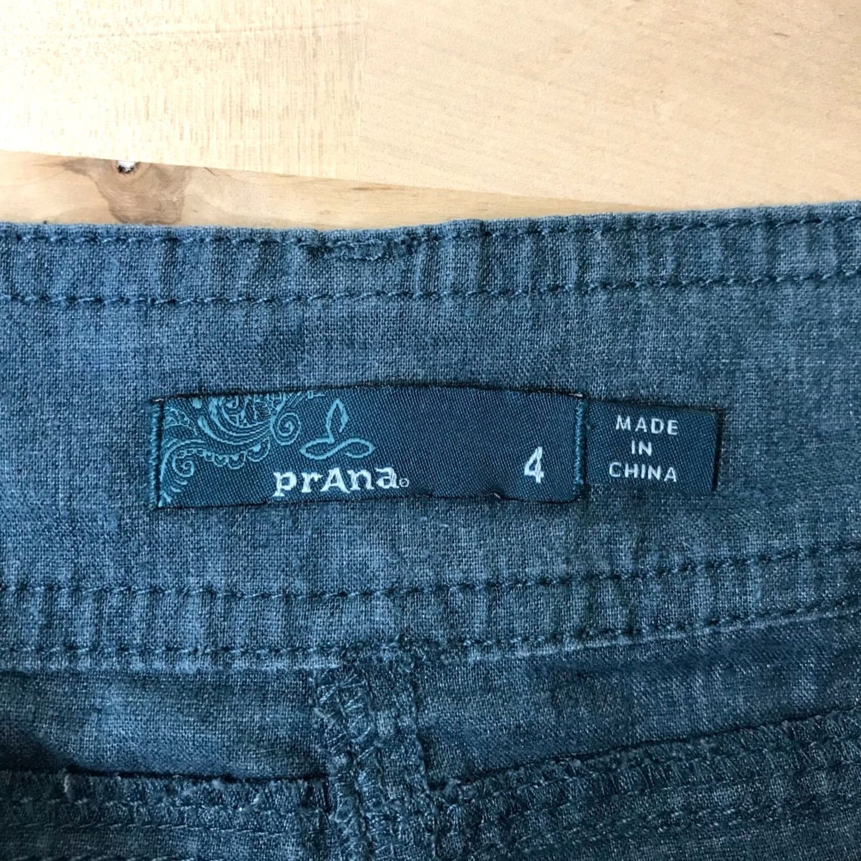 Prana Prana Teal Skirt Women's Size 4 Cargo Pockets Size 27" / US 4 / IT 40 - 7 Thumbnail