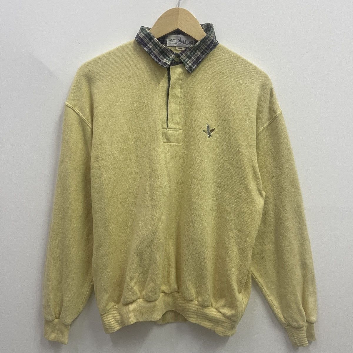 Vintage Polo T-Shirt Long Sleeve Vintage Streetwear Size US L / EU 52-54 / 3 - 1 Thumbnail