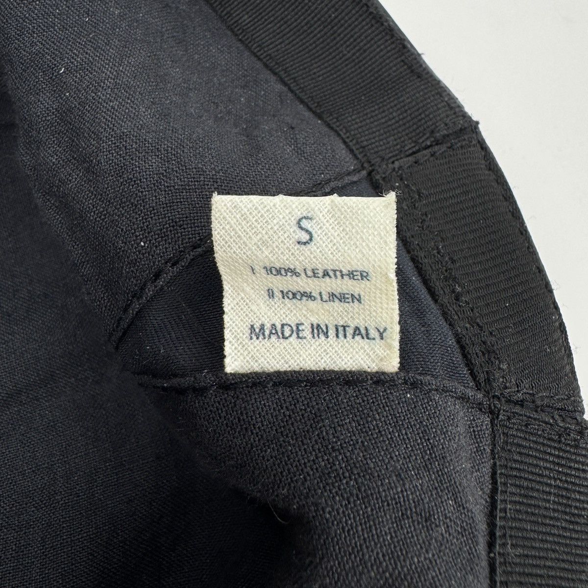 Guidi Guidi SS2018 HT01 Kangaroo Full Grain Leather Hat/Cap Size ONE SIZE - 6 Thumbnail