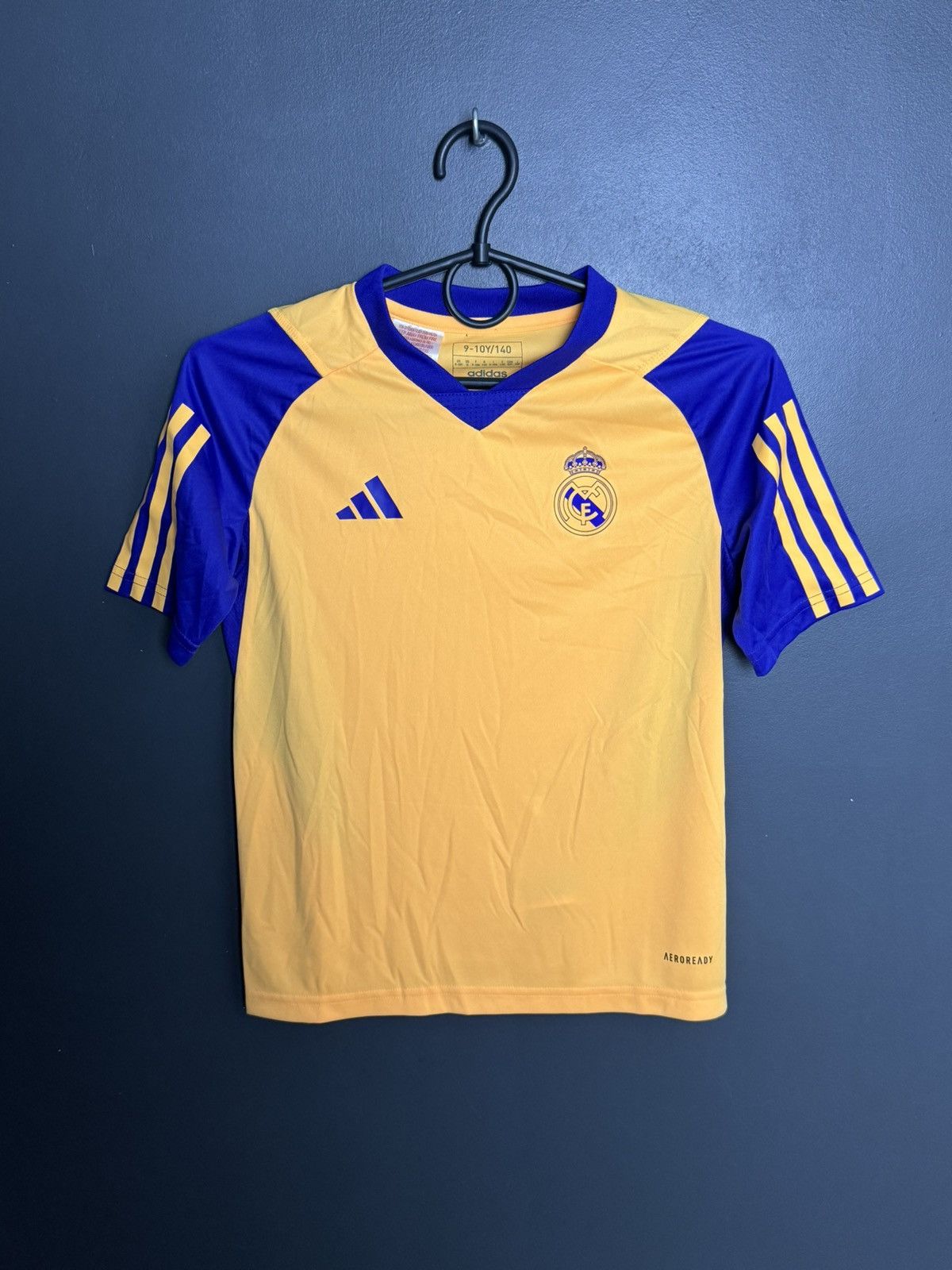 Adidas KIDS Real Madrid Training Football Jersey T-Shirt Size US XS / EU 42 / 0 - 1 Thumbnail