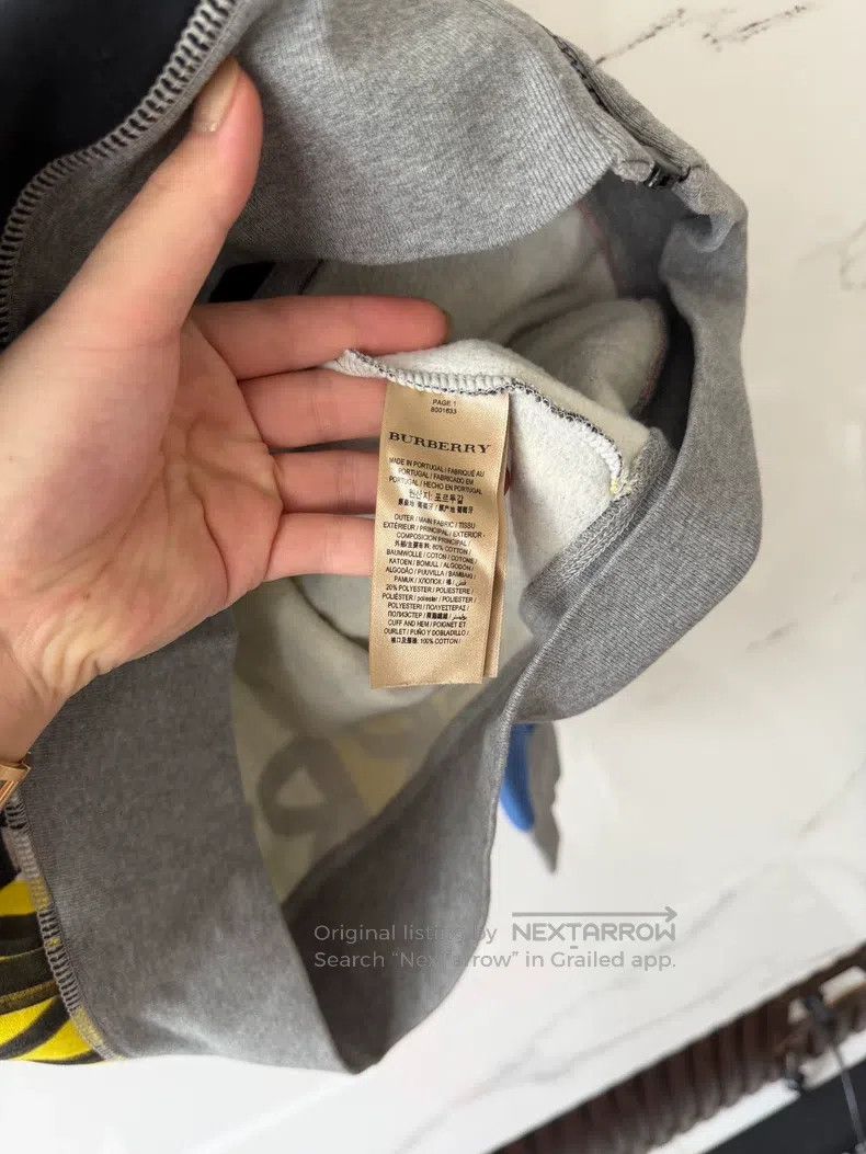 Burberry Burberry Graffiti Patchwork Hooded Sweatshirt Jacket Size US M / EU 48-50 / 2 - 4 Thumbnail