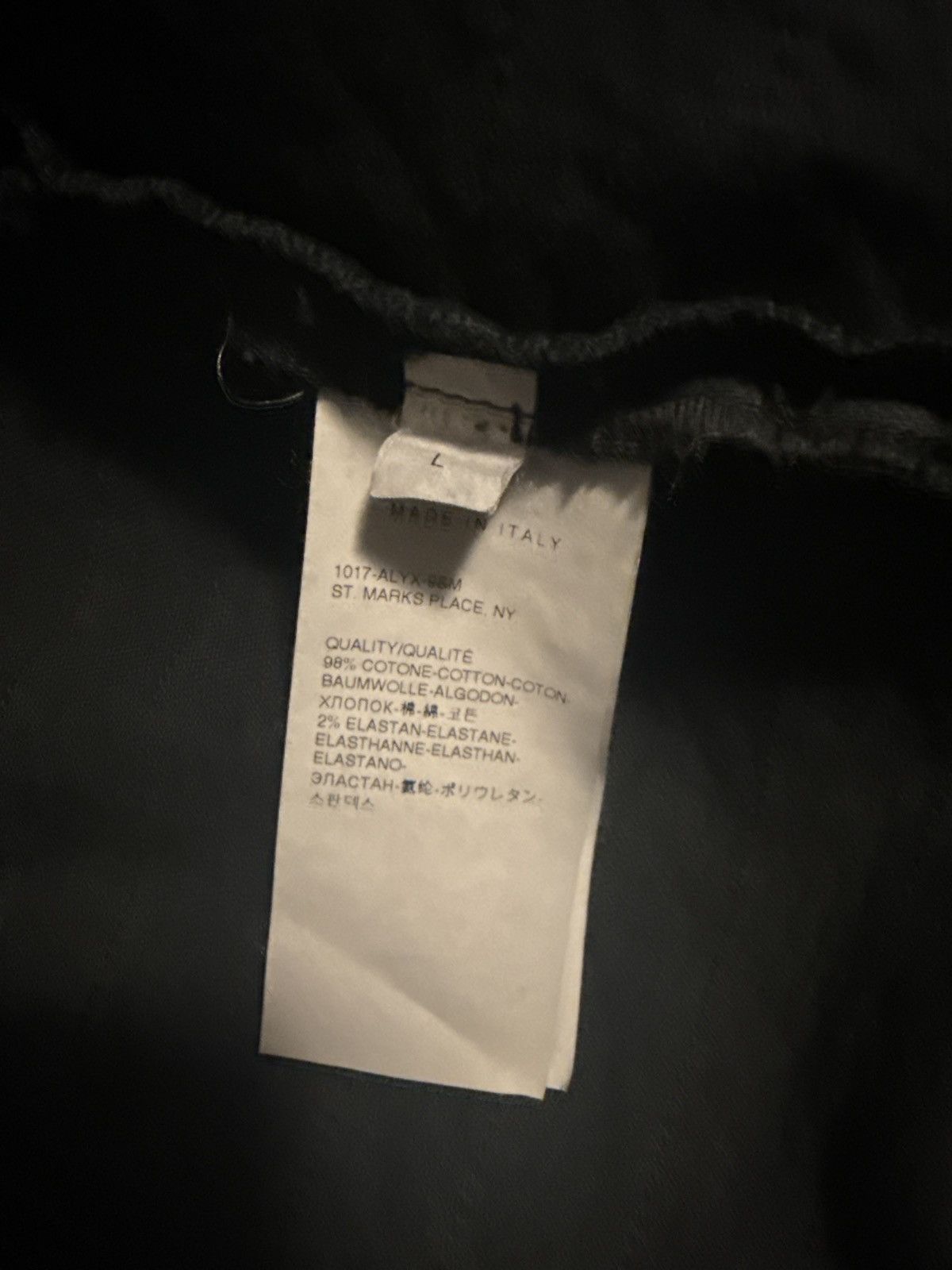 1017 ALYX 9SM × Blackmeans 1017 ALYX 9SM X BLACKMEANS STUDDED JACKET Size US L / EU 52-54 / 3 - 8 Thumbnail