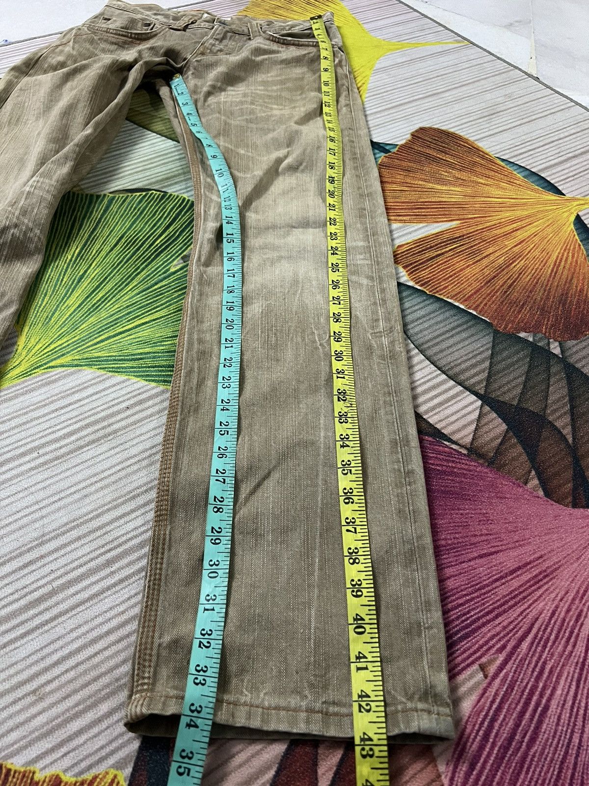 Edwin × If Six Was Nine × Japanese Brand FLARE EDWIN EXCLUSIVE VINTAGE BROWN JEANS VERY RARE Size US 30 / EU 46 - 12 Thumbnail